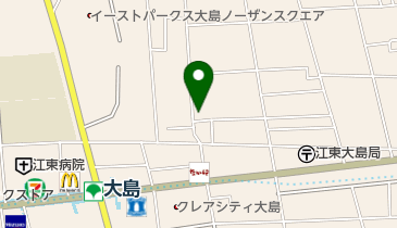 中の橋クリニックの地図画像