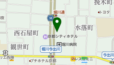 クリニックほりかわの地図画像