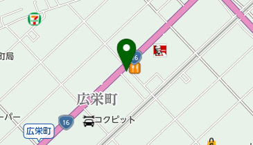 新富医院の地図画像