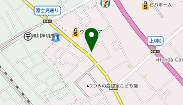 あげお在宅医療クリニックの地図画像