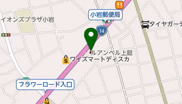 いでの整形外科リウマチ科クリニックの地図画像