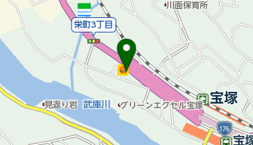 たけなか呼吸器クリニックの地図画像