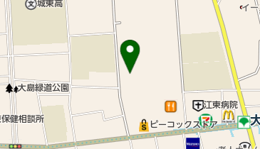 こどもみらい大島クリニックの地図画像
