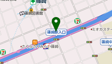香雪医院の地図画像