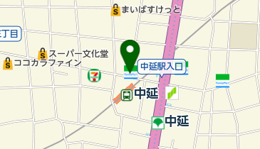 なかのぶクリニックの地図画像