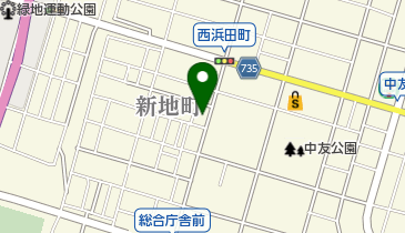 中友診療所の地図画像