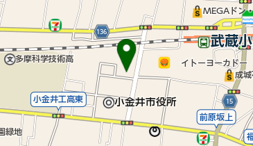 共立整形外科の地図画像