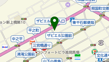 かつらクリニックの地図画像