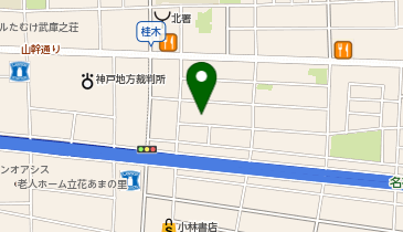 尾崎医院の地図画像