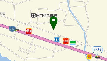 長門在宅リハビリテーションクリニックの地図画像