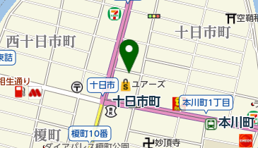 梶山内科の地図画像