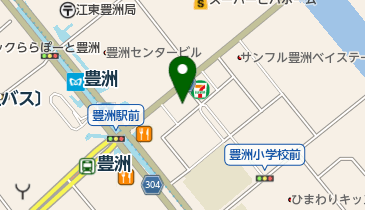 とよす内科クリニックの地図画像