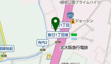 ふくおかクリニックの地図画像