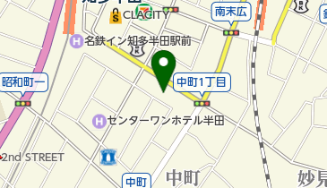 中野整形外科の地図画像