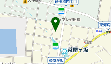 茶屋ヶ坂皮フ科クリニックの地図画像