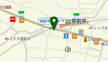 宮前平整形外科クリニックの地図画像