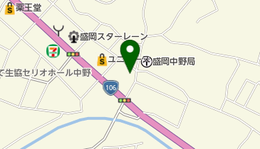 ささき医院の地図画像