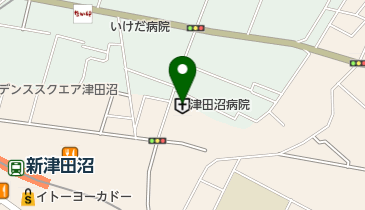 津田沼医院の地図画像