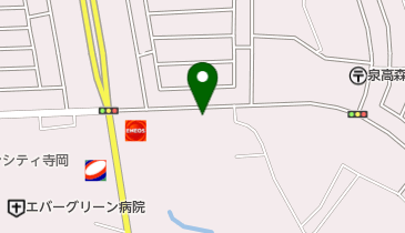すえたけ皮膚科の地図画像