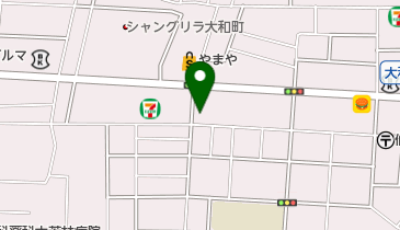 大和耳鼻咽喉科医院の地図画像