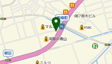 宮上内科の地図画像