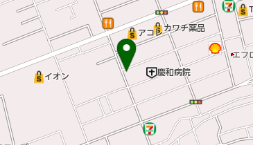 ふじおかクリニックの地図画像