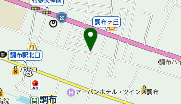 つゆくさ医院の地図画像