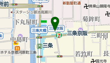 三条田中クリニックの地図画像