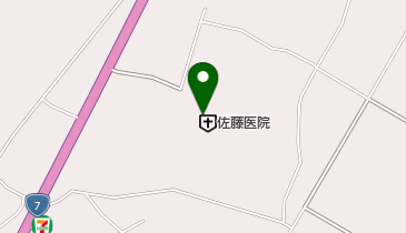 佐藤医院の地図画像