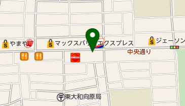 メディカルボックス東大和の地図画像