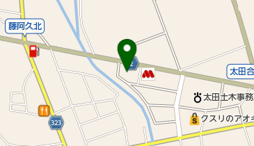 太田じんクリニック(透析専門)の地図画像