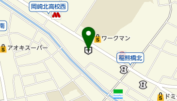 岡崎メイツ腎・睡眠クリニックの地図画像