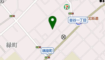 上足洗内科クリニックの地図画像