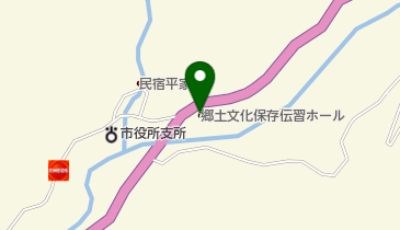 三好市国民健康保険東祖谷診療所の地図画像