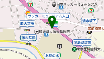 ゆしまクリニックの地図画像