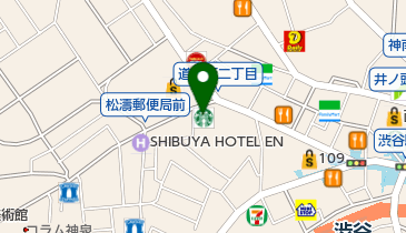 渋谷高野美容医院の地図画像