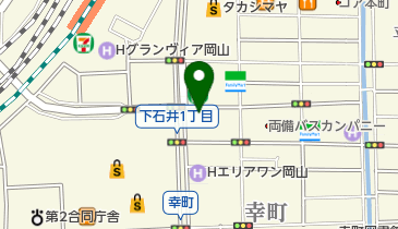 品川スキンクリニック 岡山院の地図画像