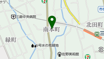 三島レディースクリニックの地図画像