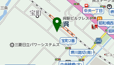 かわもと心臓内科クリニックの地図画像