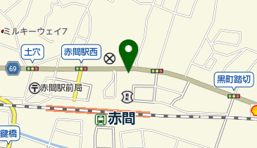 赤間センタークリニックの地図画像