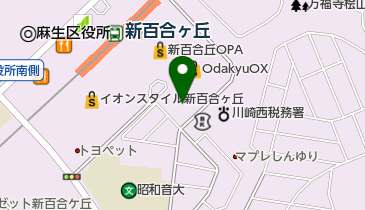 新百合ヶ丘石田クリニックの地図画像