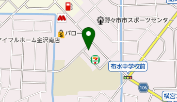 かわきた整形外科醫院の地図画像
