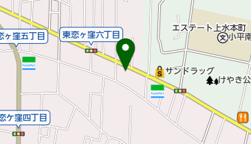 小山整形外科の地図画像