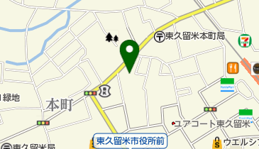 あだち醫院の地図画像