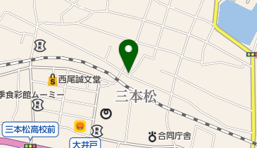 田村内科医院の地図画像