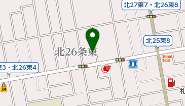 岩田皮膚科の地図画像