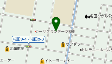 耳鼻咽喉科麻生北クリニックの地図画像