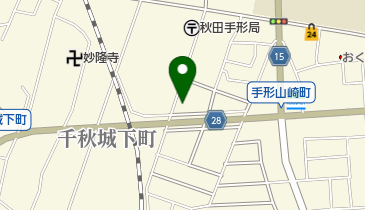 あきた睡眠クリニックの地図画像