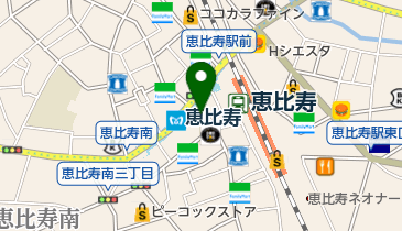 恵比寿内科クリニックの地図画像