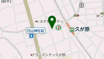 にしじま耳鼻咽喉科の地図画像